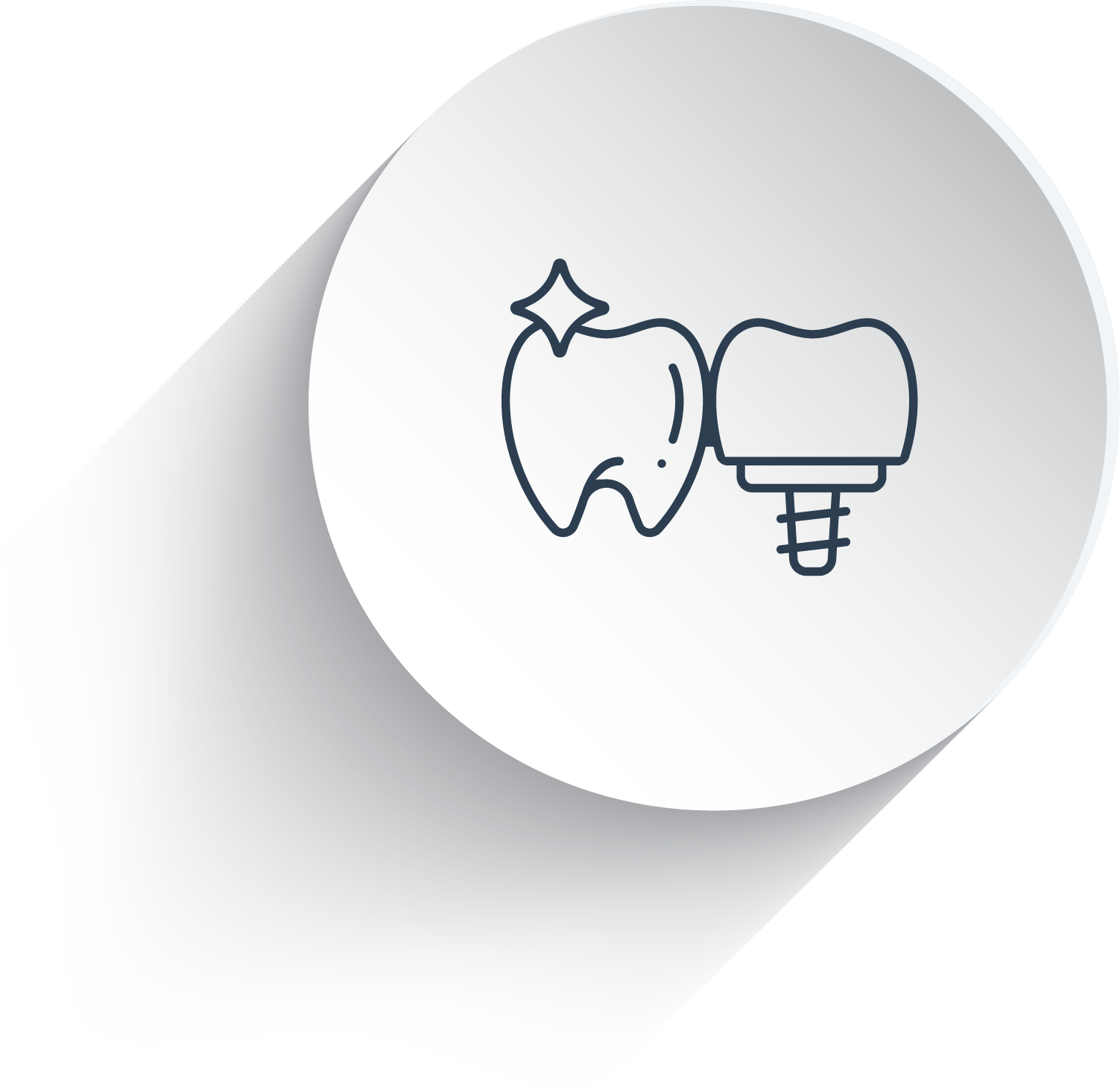 Implant supported dentures or overdenture